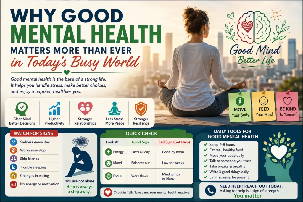 Good Mental Health Matters