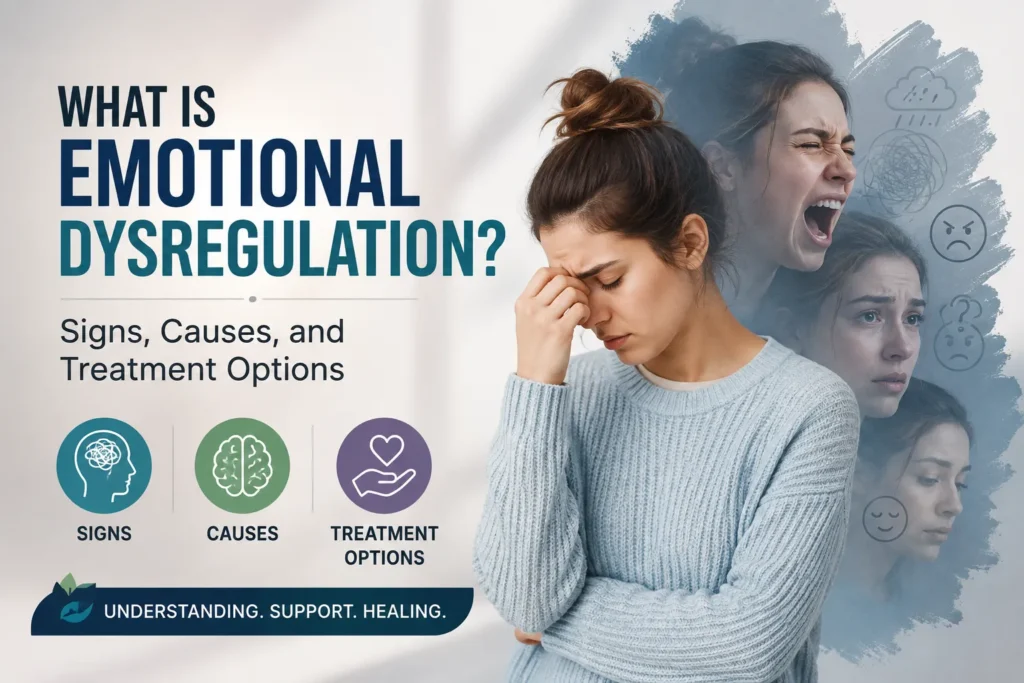 Emotional dysregulation signs, causes, and treatment options