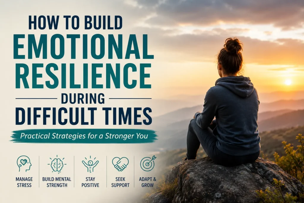 How to build emotional resilience during difficult times with practical strategies